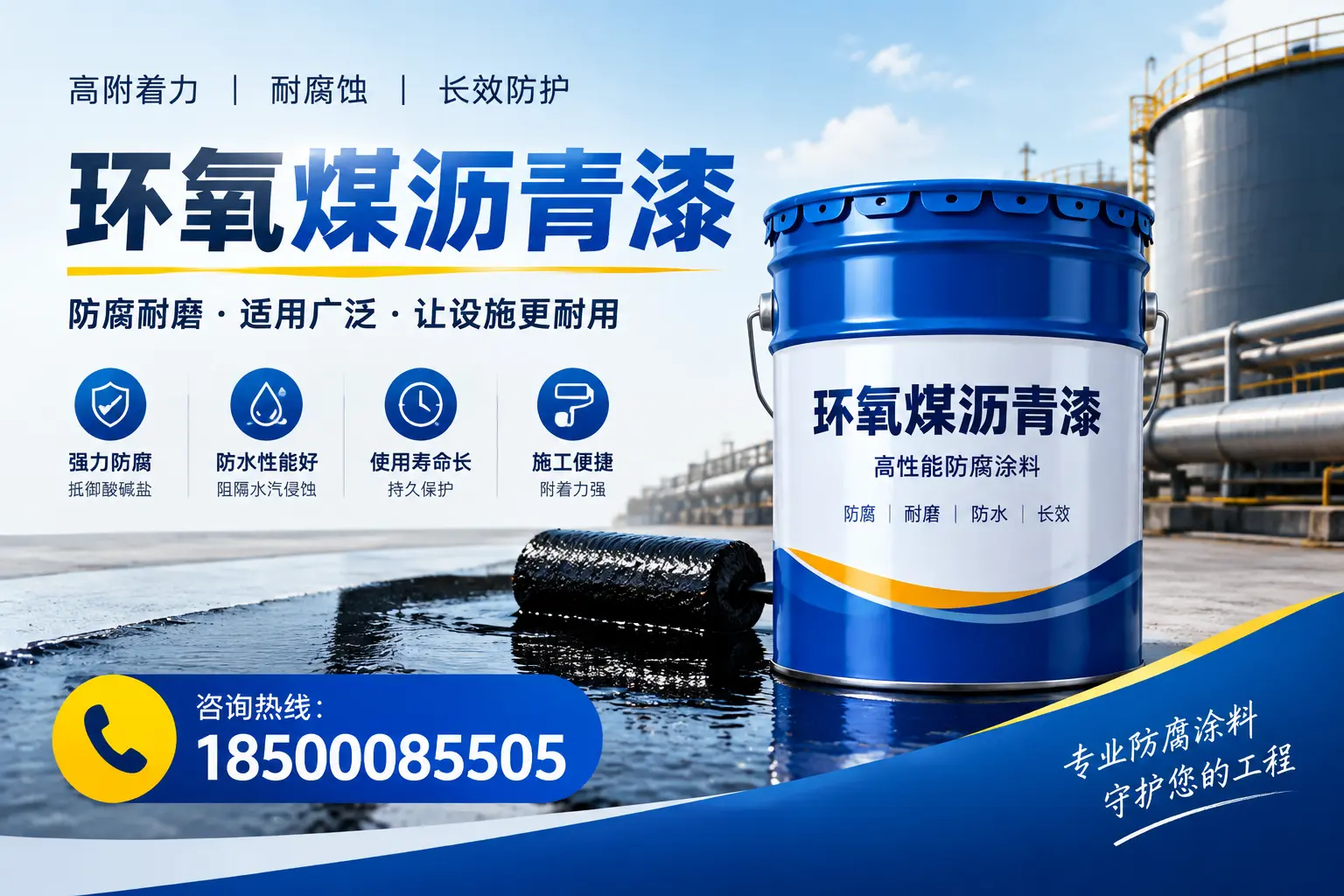 环氧煤沥青漆与其他涂料的对比分析，助力遂宁企业决策